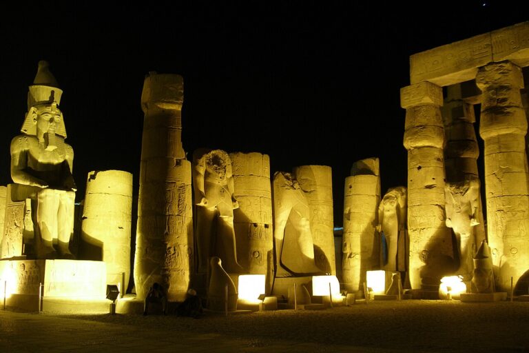 Luxor Temple, Statues 2, Luxor, Egypt
