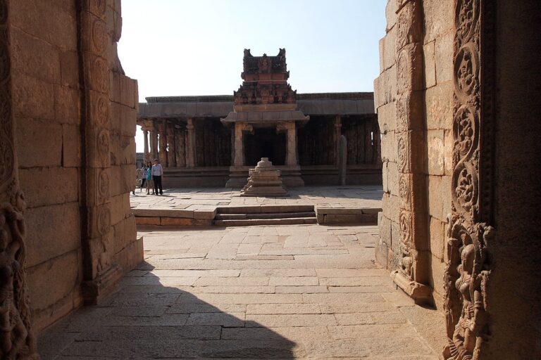 Hampi, India, Sri Krishna Temple, Ancient ruins of Hampi