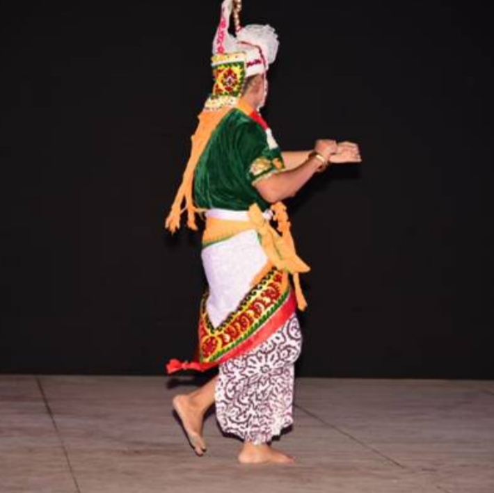 A classical Meitei dance performance, organized by the Sangeet Natak Akademi of the Ministry of Culture, Government of India, at India Gate