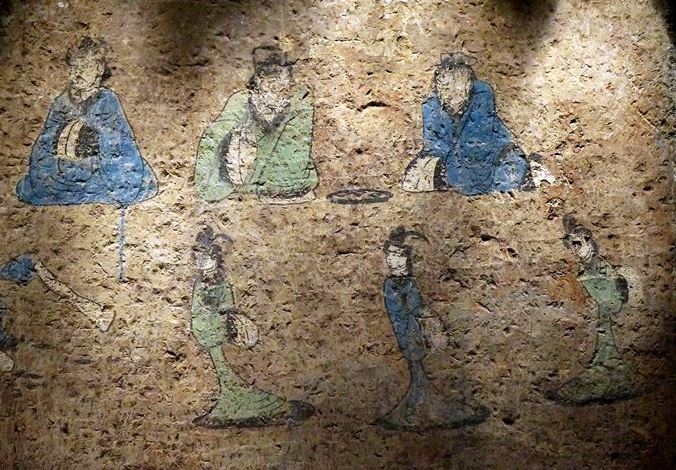 Wall Painting from a Han dynasty Tomb in Tung p'ing County