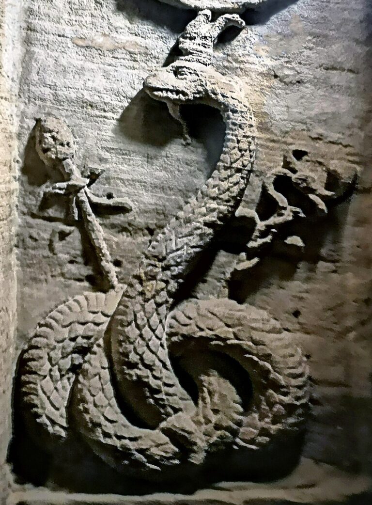 Agathosdaimon Catacombs of Kom El Shoqafa, Alexandria, Egypt