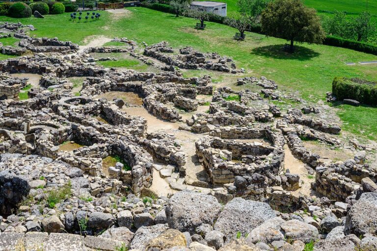 Nuraghe Su Nuraxi Barumini Sardinia Italy