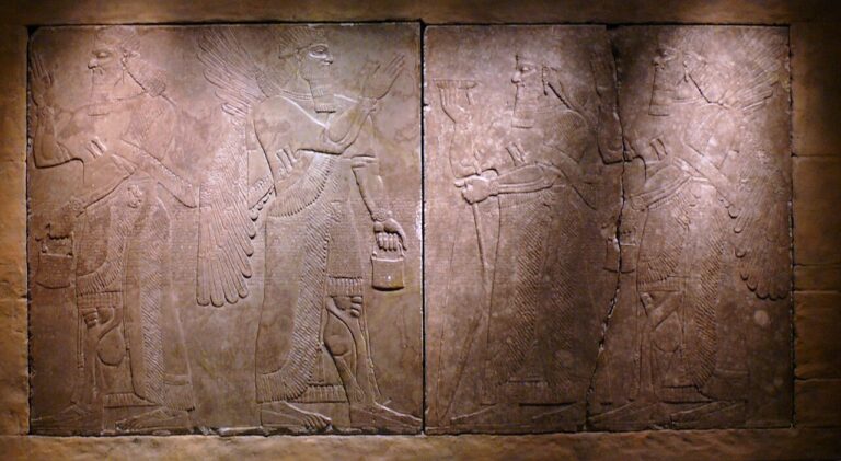 Bristol museum assyrian relief