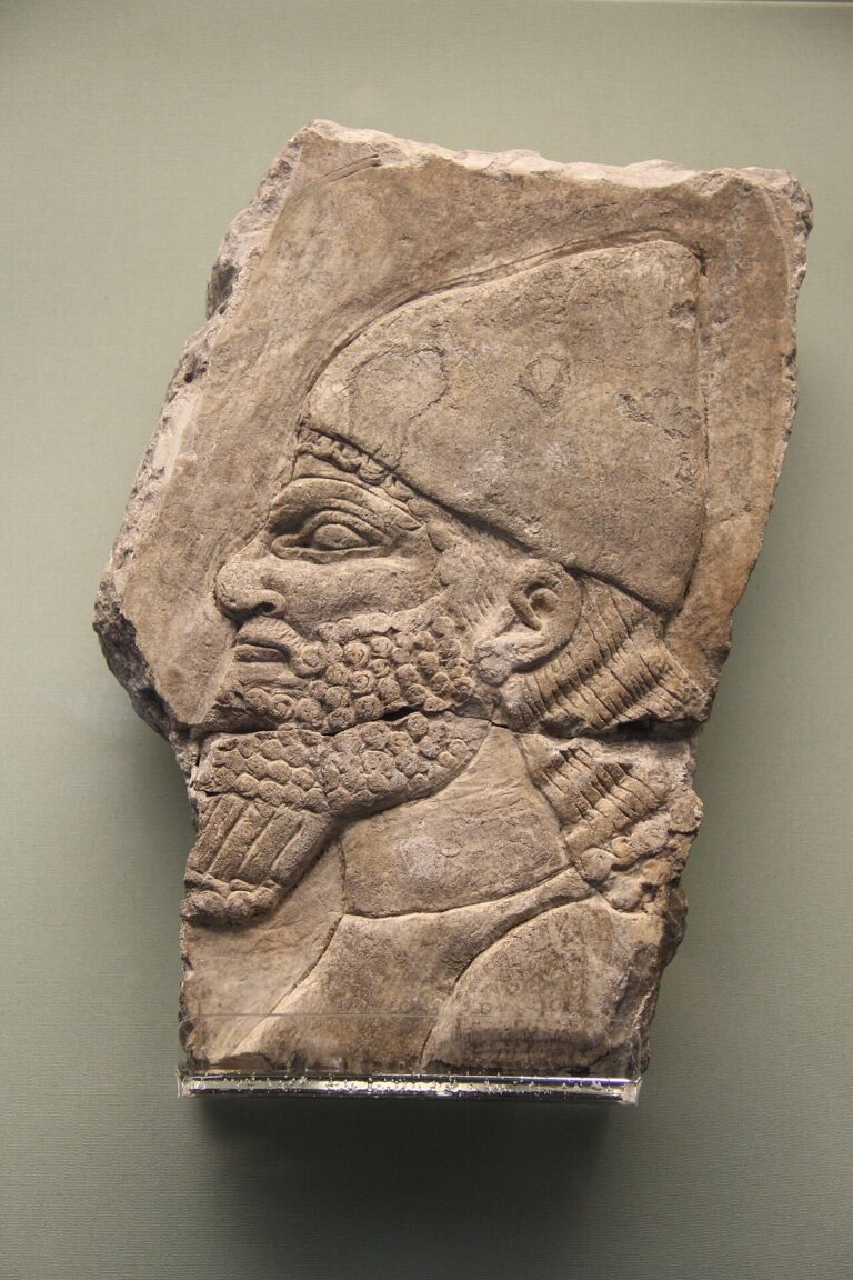 Bas Relief of Assyrian Soldier