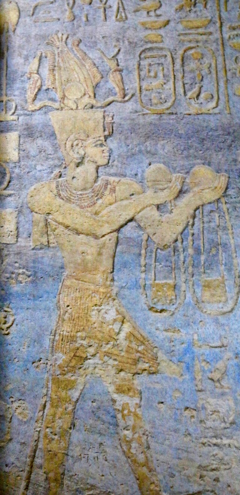 Interior, Temple of Mut, Jebel Barkal, Sudan, North east Africa