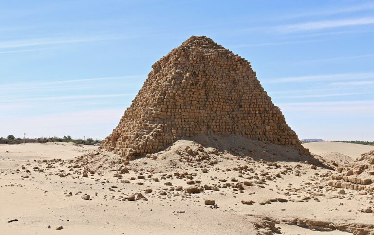 Karkamani's pyramid, Nuri, Sudan, North east Africa