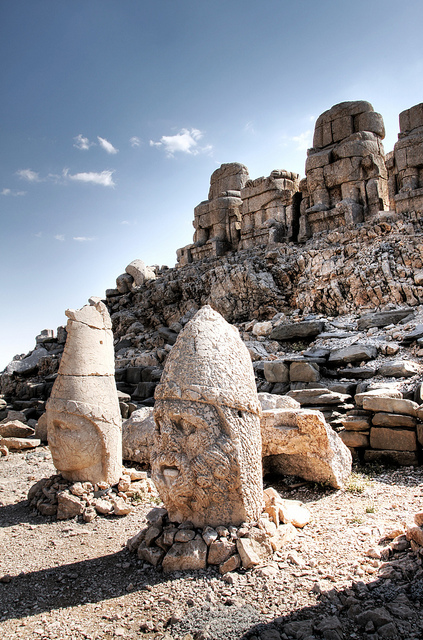 Heads from Nemrut Dag