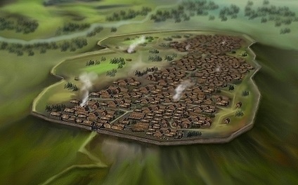 Celtic Oppidum 1st century B.C