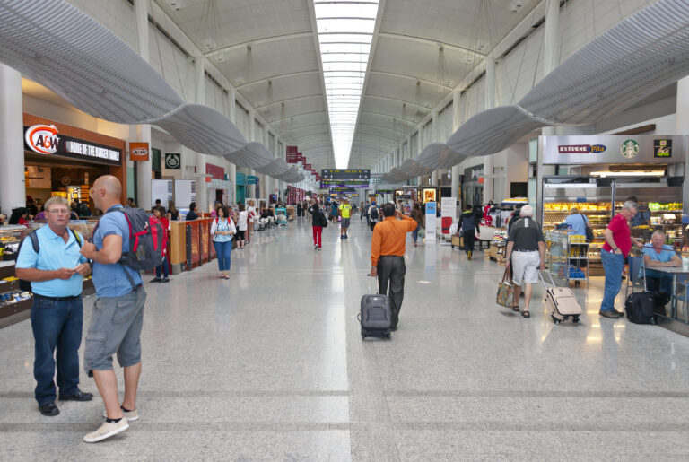 Toronto Pearson Terminal 1 concourse