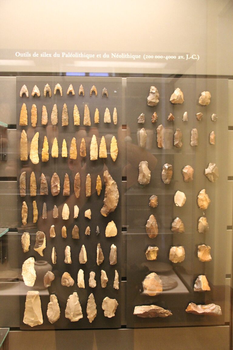 Ancient Egypt Paleolithic & Neolithic Stone Weapons & Tools