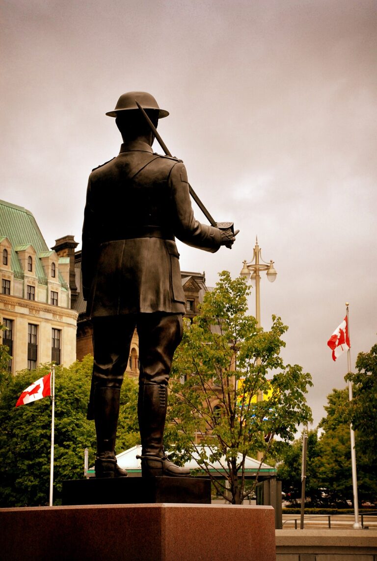 Statue of Brigadier Andrew Hamilton Gault