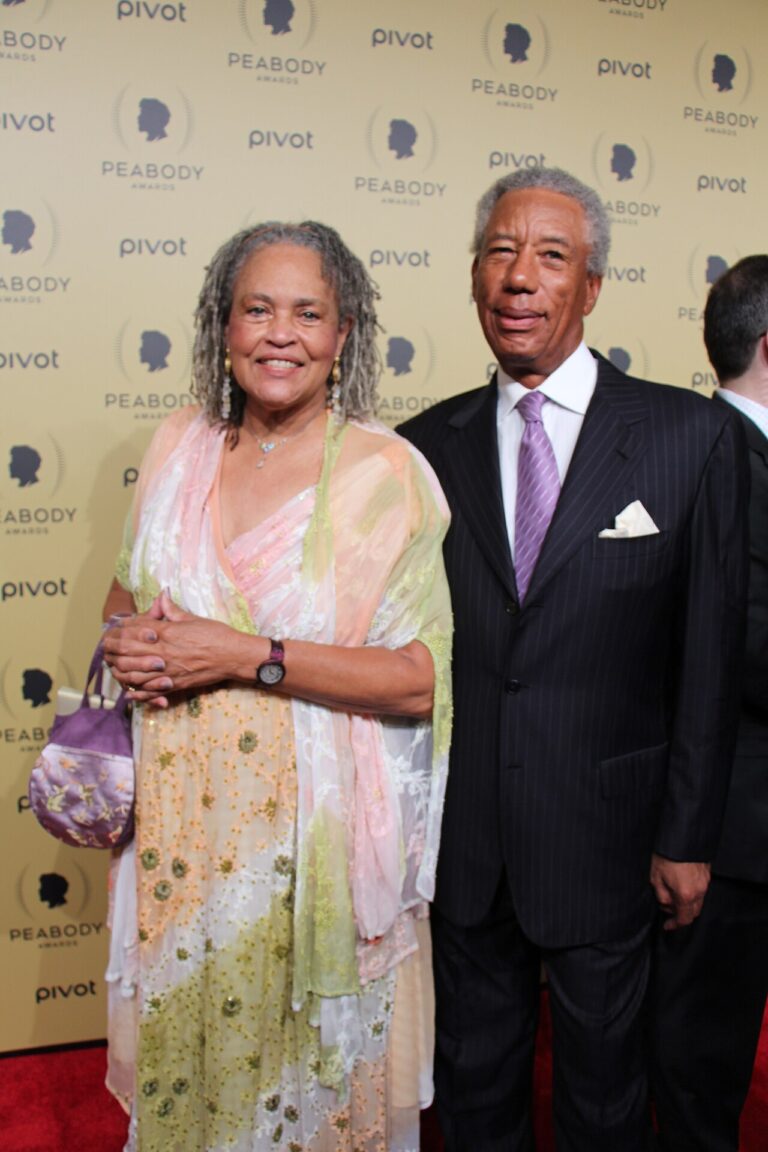 Charlayne Hunter Gault and her husband Ronald Gault, May
