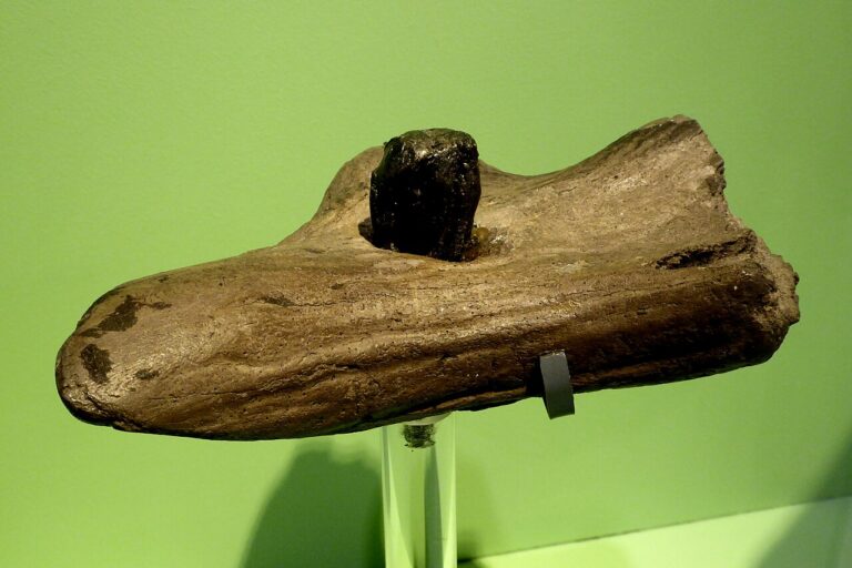 Mesolithic Elk Antler Tool from Star Carr in the Cambridge University Museum of Archaeology and Anthropology