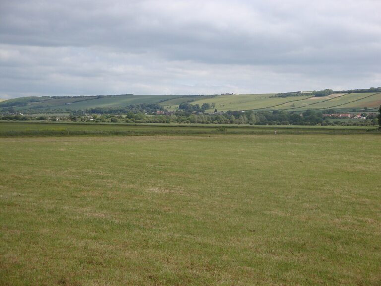 View from the site of Star Carr SE toward the Wolds