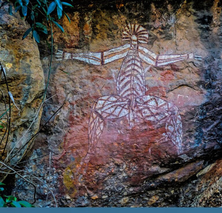 Rock painting of Nabulwinjbilwinj