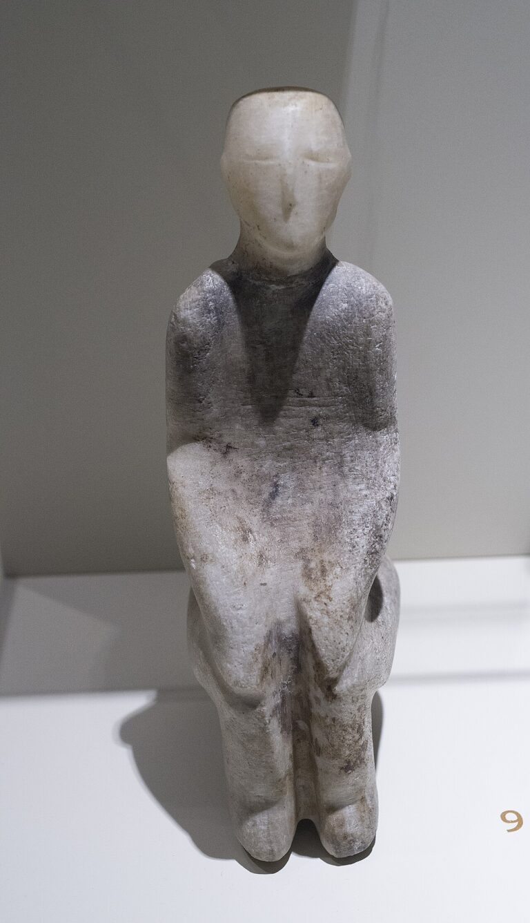 Museum of Anatolian Civilizations Çatalhöyük Marble idol