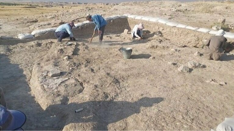 Chogha Golan, a Neolithic archaeological site located in the foothills of the Zagros Mountains in Ilam province