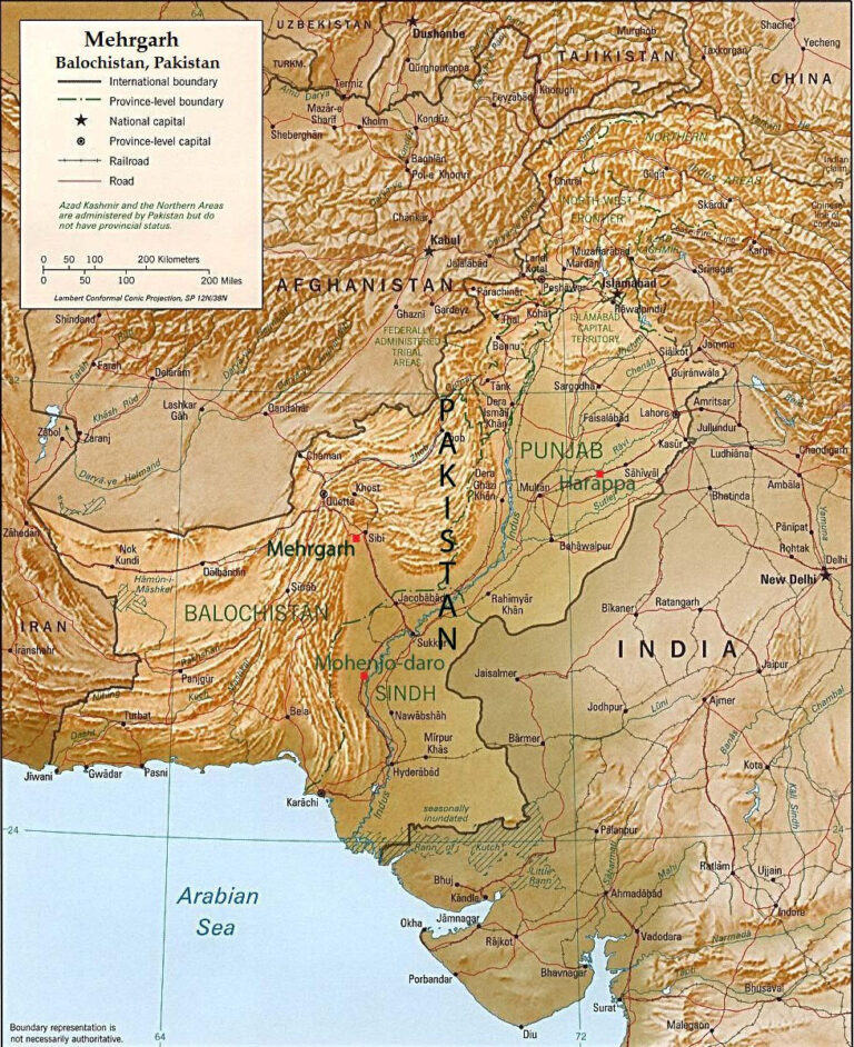 Mehrgarh pakistan rel96