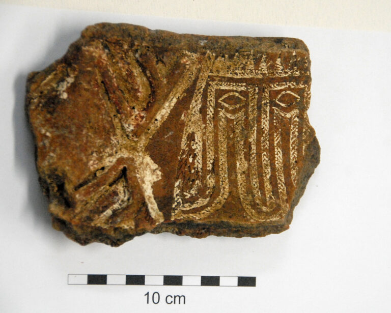 Lapita potsherd from Fiji with face design