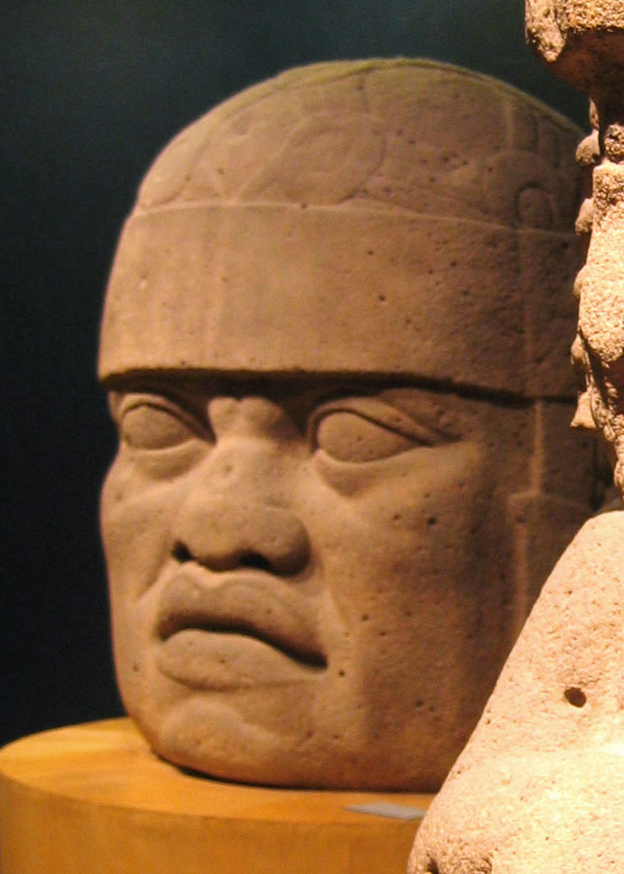 Olmec head from San Lorenzo, Veracruz2006