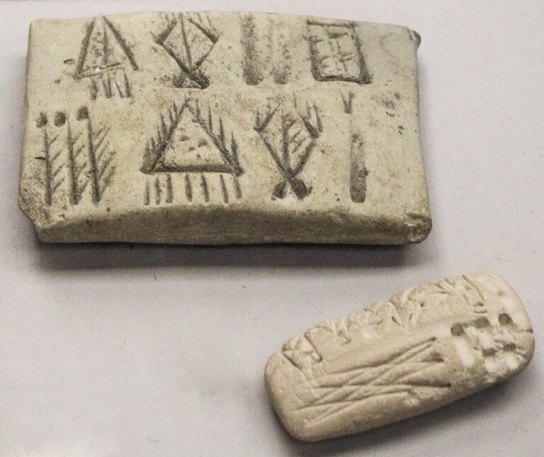Proto-Elamite tablets from Susa