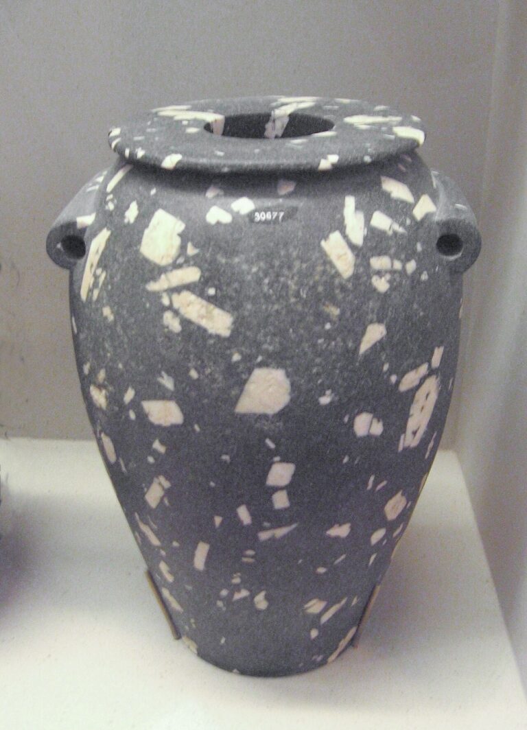 Diorite Vase Neqada II Predynastic Ancient Egypt Field Museum