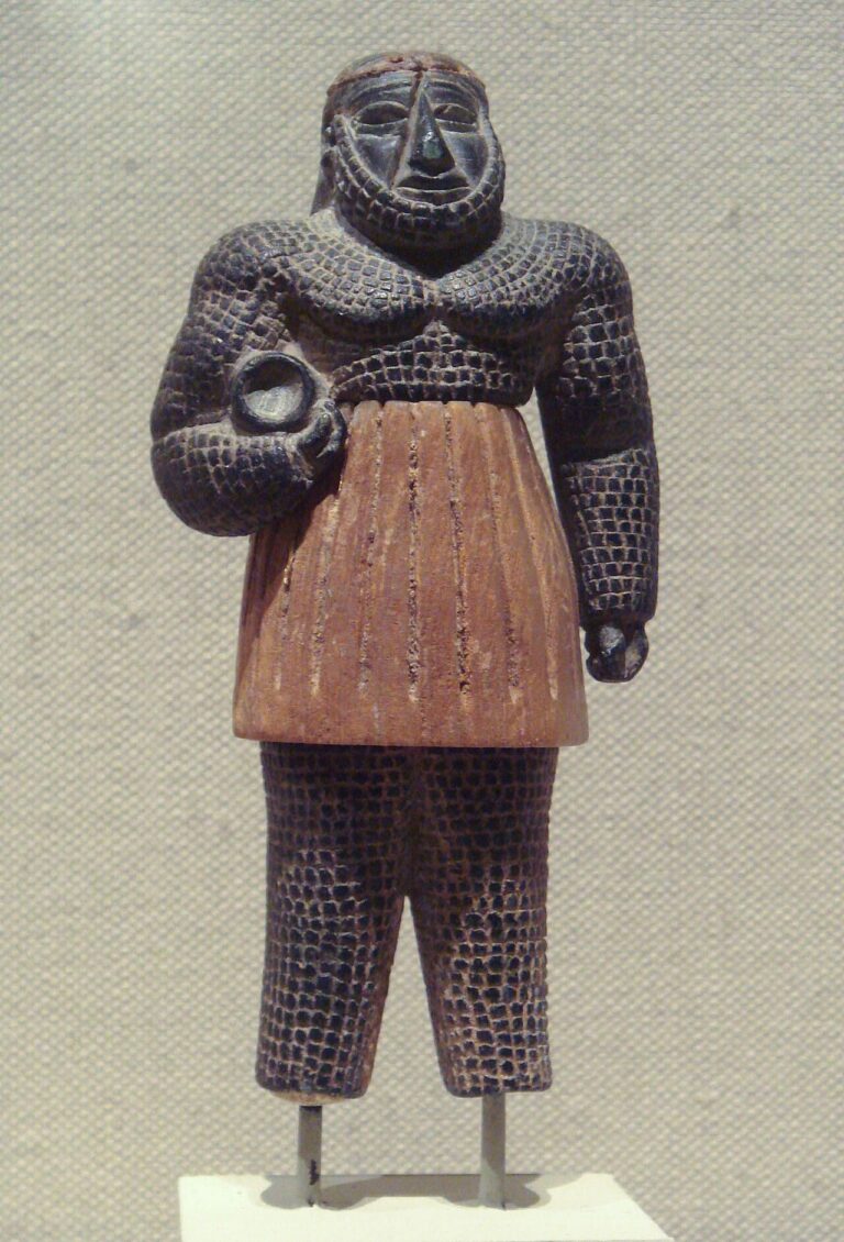BMAC, Monster with trumpet, 3rd early 2nd millennium BCE