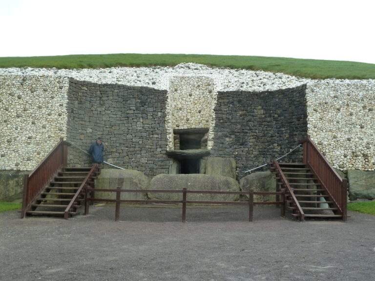 Entrance to the Newgrange Passage Tomb