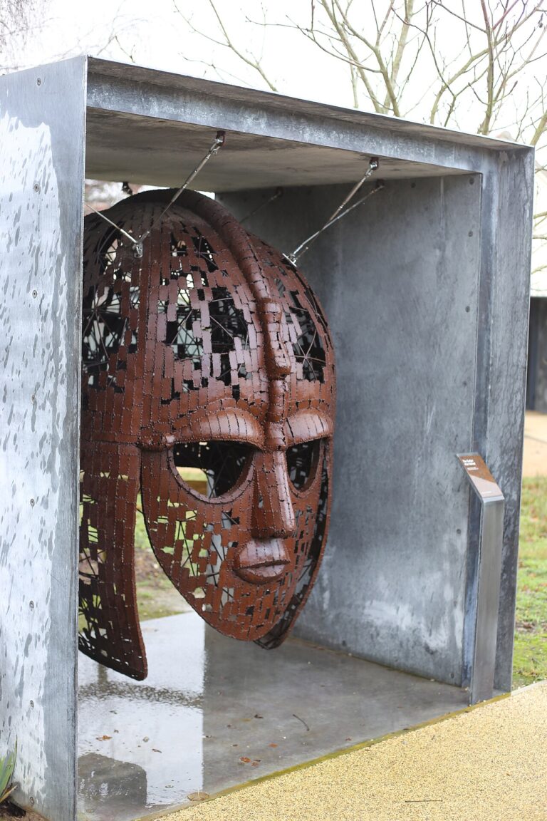 Sutton Hoo Helmet Sculpture, Right