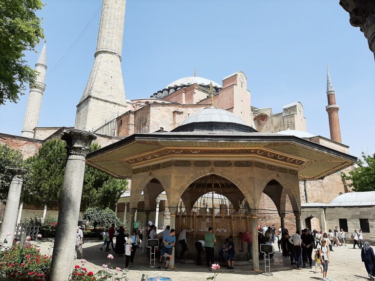 Exterior of Hagia Sophia Istanbul