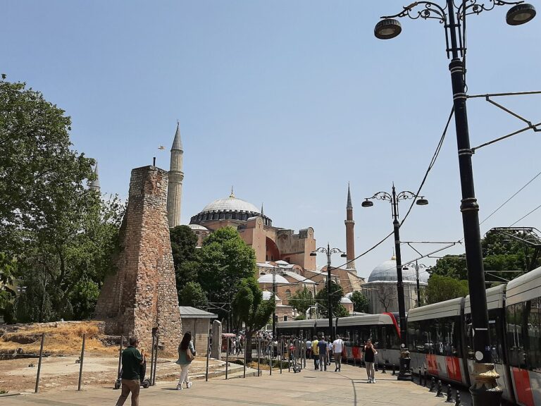 Exterior of Hagia Sophia Istanbul