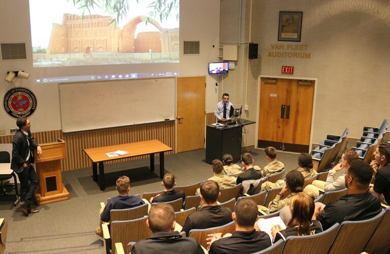 Taq e Kisra Ctesiphon documentary screening at US Militay Academy West Point NY