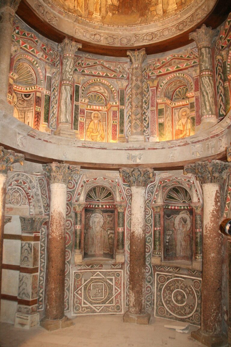 Red Monastery Sohag Egypt Sanctuary North apse