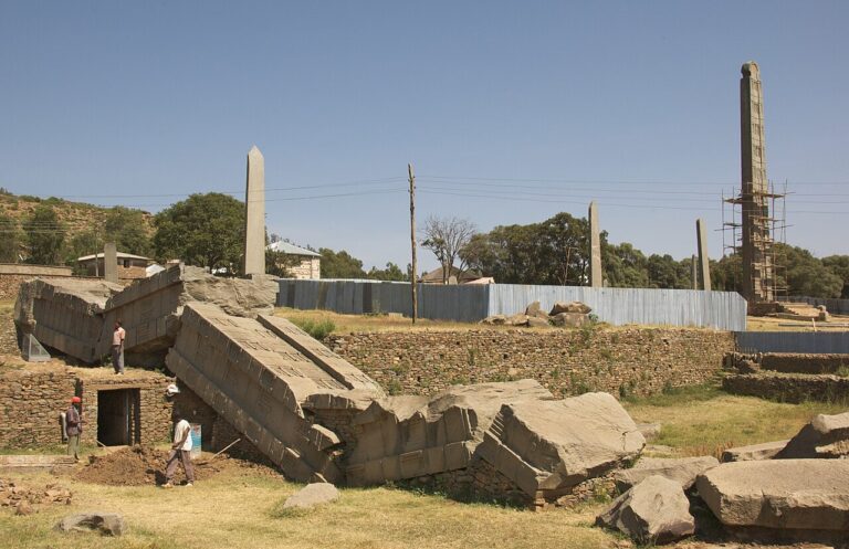 The North Stelae Park, Axum, Ethiopia