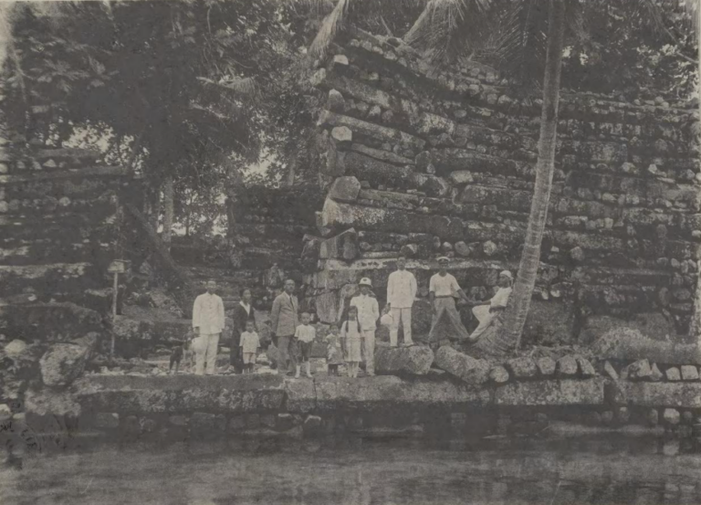 Nan Madol archaeological site of Pohnpei