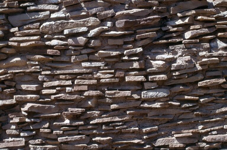 Chaco Canyon Pueblo Bonito 18 Mauerwerk gje
