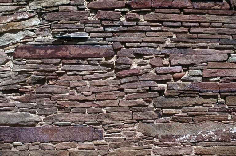 Chaco Canyon Pueblo Bonito 20 Mauerwerk gje