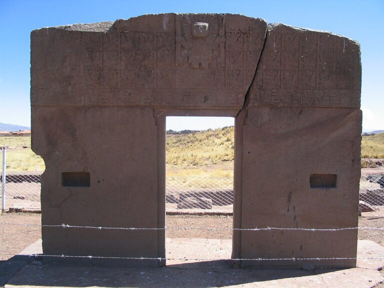 Tiahuanaco Sun port