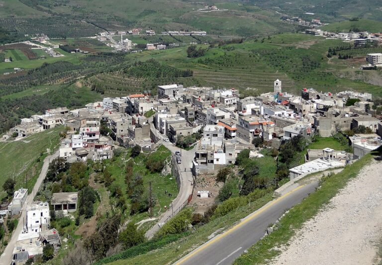 Village Al Husn, Krak des Chevaliers, Syria 2