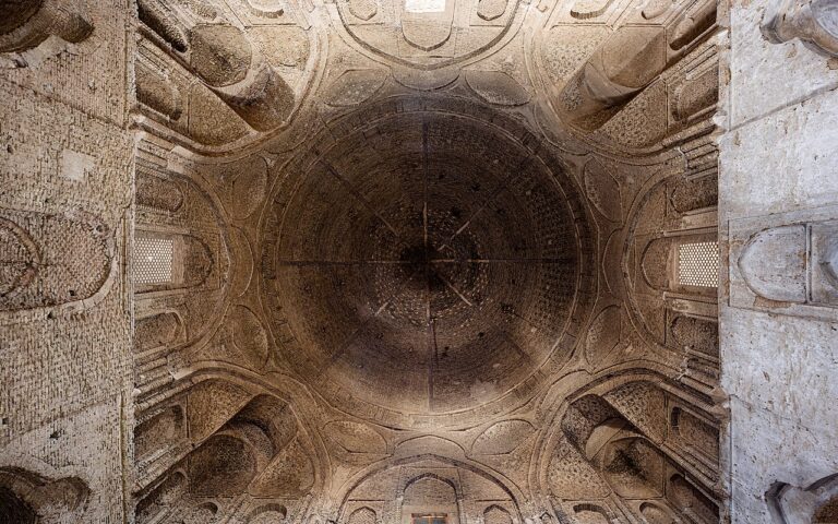 Ceiling of Jameh Mosque of Isfahan