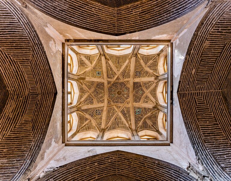 Ribbed vault of Jameh Mosque of Isfahan