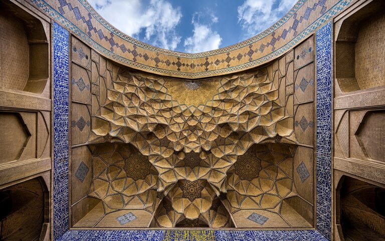 Vault of the Jameh Mosque of Isfahan