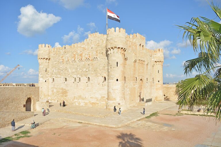Cahyt Bay Castle Alexandria Egypt