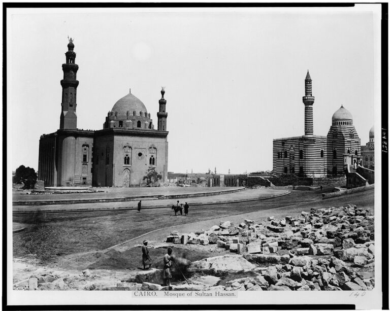 Cairo. Mosque of Sultan Hassan P. Bergheim. LCCN92500750