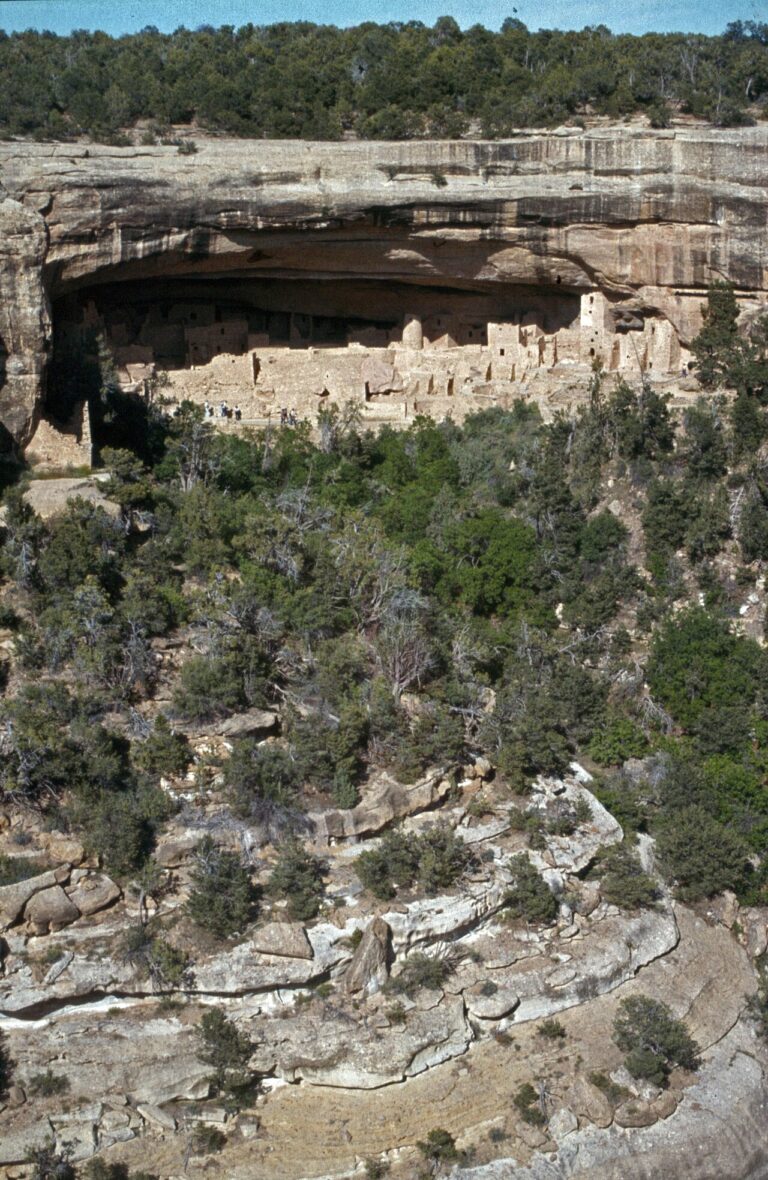 Mesa Verde Cliff Palace 02 Lage gje
