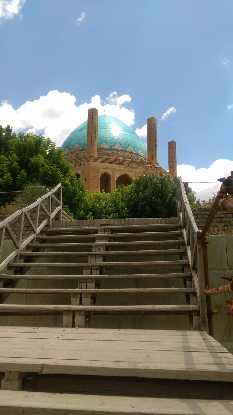 Stairs to Soltaniyeh Dome