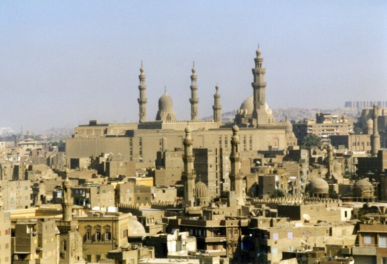 Cairo, the Mosque of Sultan Hassan and the Ar Rif