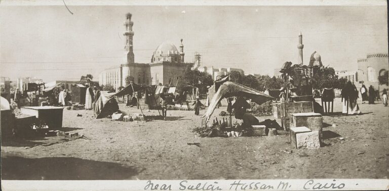 Market near Sultan Hassan Mosk, Cairo, Egypt