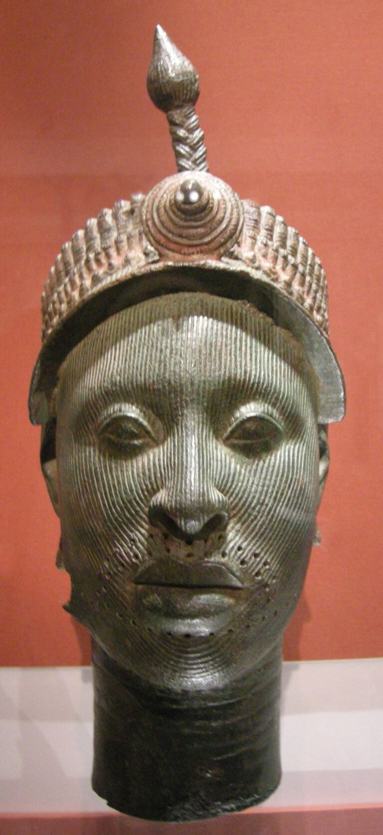Arte yoruba, nigeria, testa da ife, 12 15mo secolo