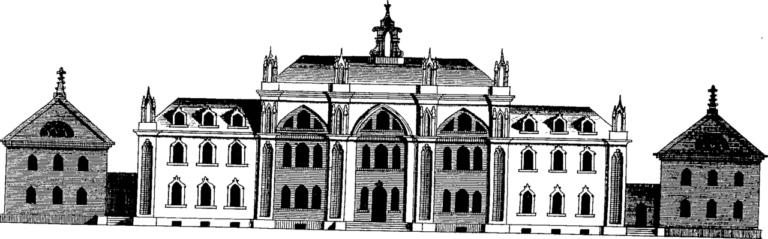 Chinese and Gothic architecture properly ornamented Fleuron T126518 18
